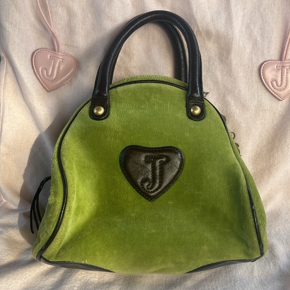 Juicy Couture Green Bowler bag, wallet and dust cover - Picture 3 of 16